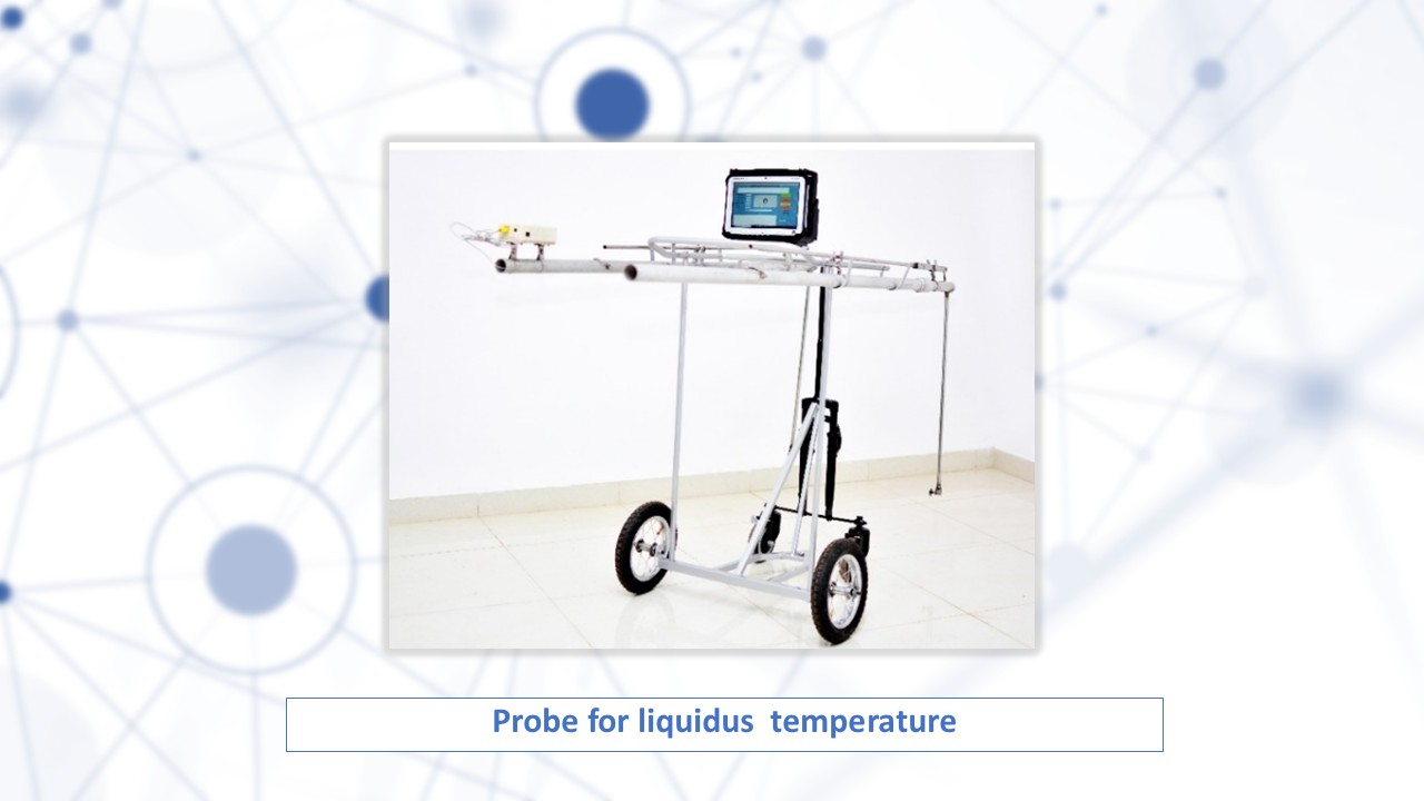 JNARDDC - Probe for liquidus  temperature