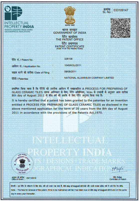Patents Granted – photo 1