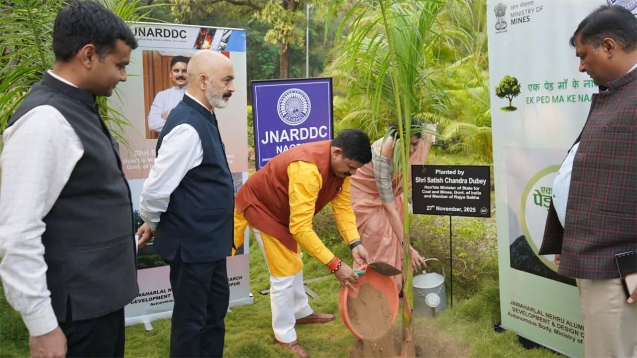 JNARDDC, नागपुर को 27 नवंबर 2025 को भारत सरकार के कोयला और खान राज्य मंत्री और राज्य सभा के सदस्य, श्री सतीश दुबे जी की मेज़बानी करने का सम्मान मिला।