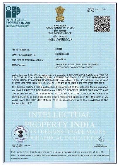 Patents Granted – photo 1