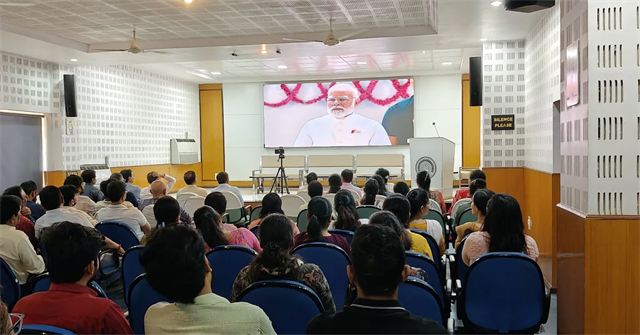 JNARDDC ने 7 नवंबर 2025 को देशभक्ति की भावना के साथ ‘वंदे मातरम्’ के 150 वर्ष पूरे होने का उत्सव मनाया